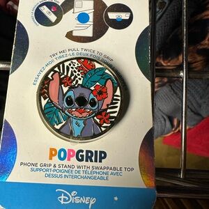 Stitch pop socket  phone case